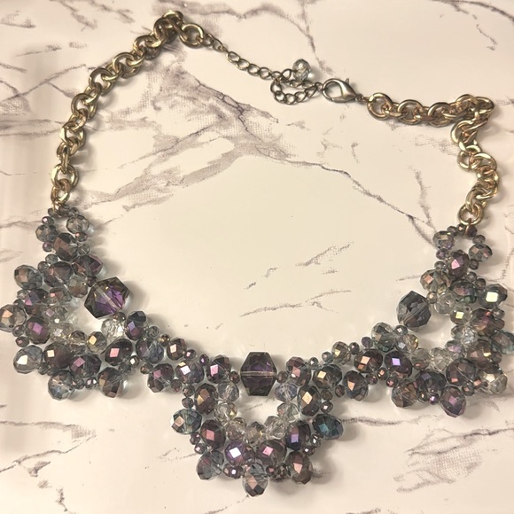 Franchescas Crystal Embellished Statement Necklace - Picture 4 of 4